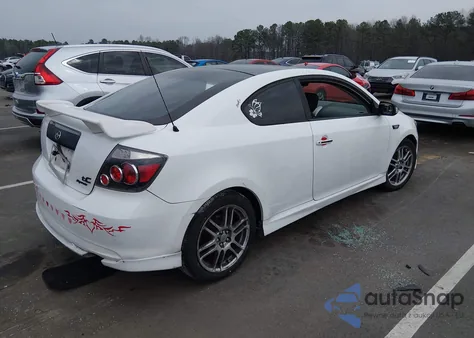 2007 Scion Tc z USA, uszkodzony, nr VIN JTKDE177470200636